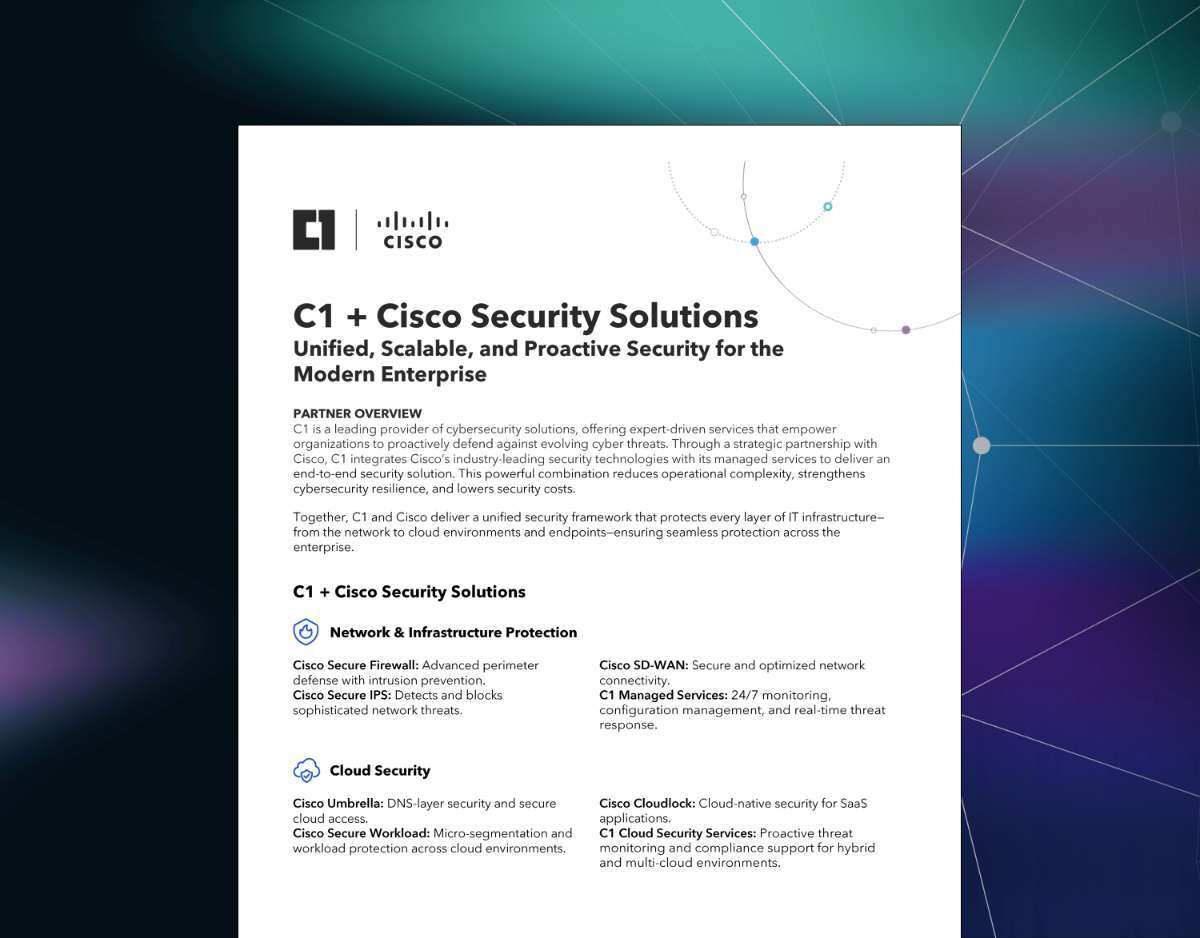 C1 + Cisco_Security_Solutions_(Partner_Overview)_Datasheet_Hero_Image