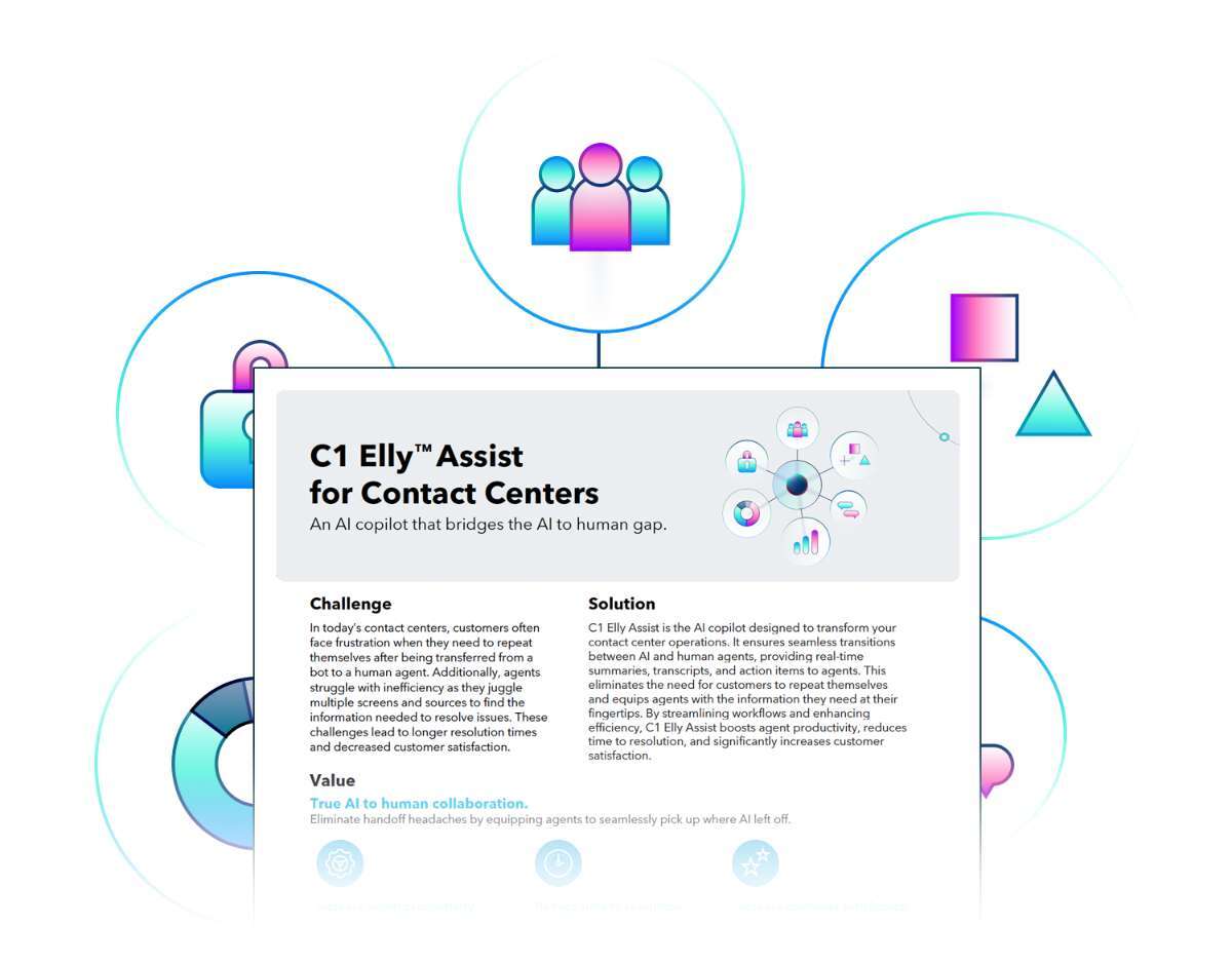 C1 Elly Assist for Contact Centers