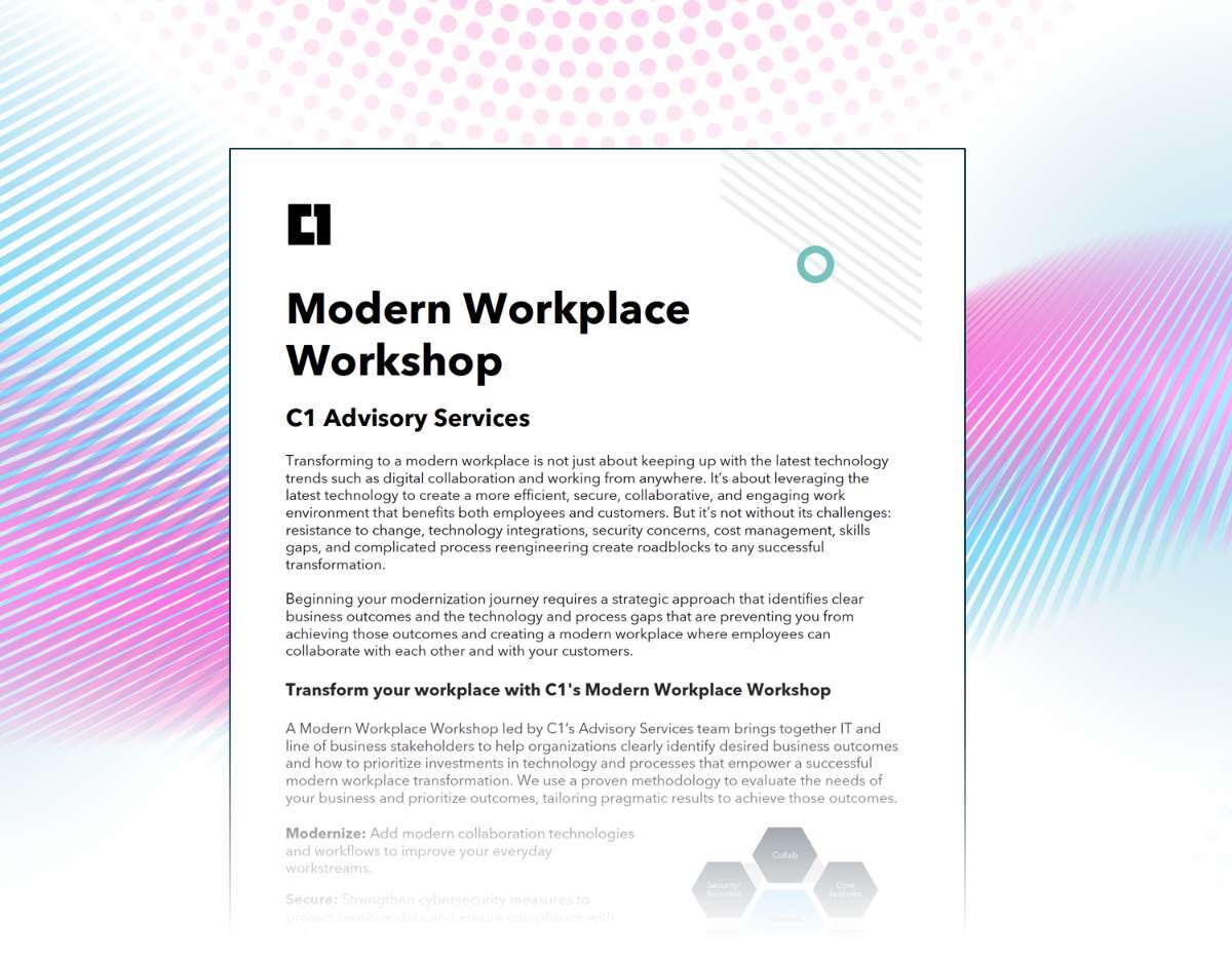Modern-Workplace-Workshop-Datasheet